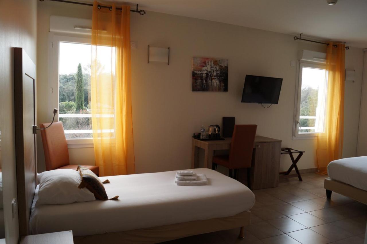Hotel Restaurant Le Gardon - Pont Du Gard Collias Ngoại thất bức ảnh